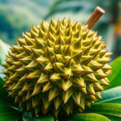 Durian – wyjątkowy owoc tropikalny i jego zdrowotne właściwości