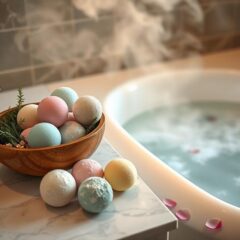 Musujące kule kąpielowe DIY – przepis na relaksujące chwile